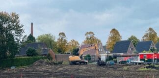 Bouwrijp maken grond van vezelhennepwijk Oude Pekela gestart Bouwrijp maken grond van vezelhennepwijk Oude Pekela gestart